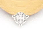 Wholesale Zinc Alloy Rhinestone Pendant Charm Necklace DIY Jewelry Accessories Vintage - Image 4