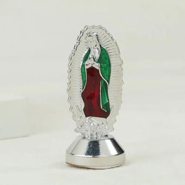 Hot Sale New Mexico Guada San Judas Enamel Craft Metal Car Accessories Ornaments Hand Painted Animal for Christmas