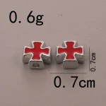 Wholesale Retail Cross-border Supply Punk Style Zinc Alloy Beads DIY Bracelets Necklaces Prayer Jewelry Accessories Pendants - Image 6