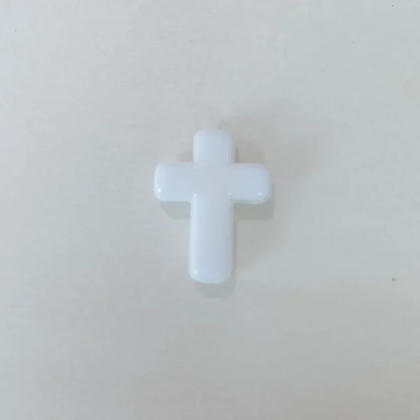 Wholesale Acrylic Cross Beads Charms DIY Bracelet Jewelry Making Accessories Mixed Color