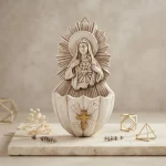 Resin Crafts Jesus Mary Wall Decorations Key Storage Box Home Holiday Decorations Business Art Theme Christmas Gifts - Image 4