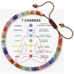 Wholesale Natural Stone Crystal Beaded Bracelet Adjustable Spiritual Healing Jewelry - Image 2