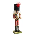 Wholesale Wooden Nutcracker Soldier Figurine Christmas Tabletop Decor Home Decoration Craft Gift - Image 5