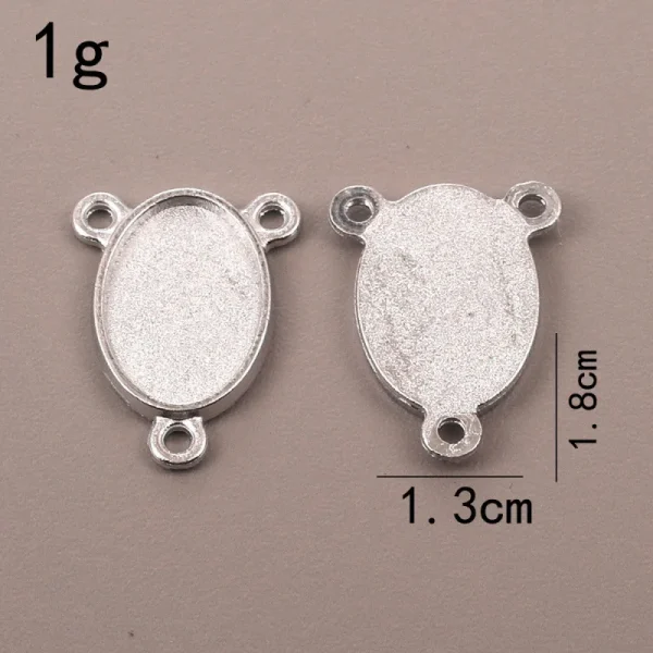 Wholesale Vintage Zinc Alloy Oval Pendant Charm Necklace DIY Jewelry Accessories