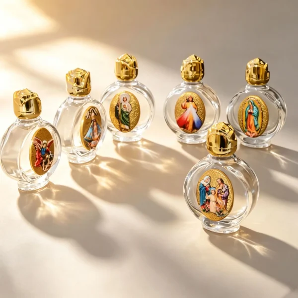 Wholesale Glass Perfume Bottle Ornament Classical Character Pattern Colored Drip Enamel Decorative Craft