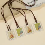 Religious Scapular Catholic Pendant Brown Rope Clothing Accessories Holy Garment - Image 4