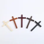 Wholesale Laser Cut Wood Cross Wall Hanging Decor Rustic Religious Craft Gift - Image 3