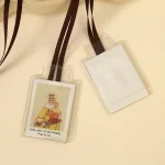 Religious Scapular Catholic Pendant Brown Rope Clothing Accessories Holy Garment - Image 3