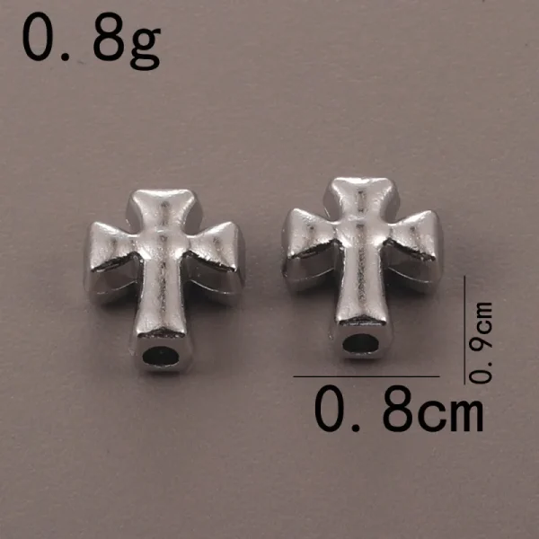 Wholesale Zinc Alloy Antique Silver Hollow Oval Spacer Beads Flat Beads DIY Bracelet Necklace Jewelry Making Accessories