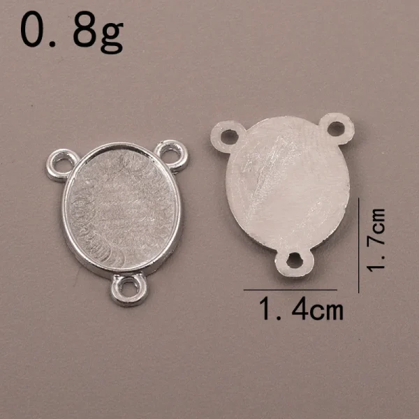 Wholesale Vintage Zinc Alloy Oval Pendant Charm Necklace DIY Jewelry Accessories