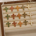 Wholesale Stainless Steel Cross Pendant Necklace Vintage Gothic Charm DIY Jewelry Accessories Unisex - Image 4