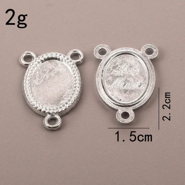 Wholesale Vintage Zinc Alloy Oval Pendant Charm Necklace DIY Jewelry Accessories