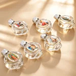 Wholesale Glass Perfume Bottle Ornament Classical Character Pattern Colored Drip Enamel Decorative Craft - Image 2