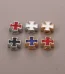 Wholesale Retail Cross-border Supply Punk Style Zinc Alloy Beads DIY Bracelets Necklaces Prayer Jewelry Accessories Pend