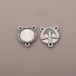 Wholesale Retail Cross-border Supply Religious Elliptical Three-way Pendant Zinc Alloy Bamboo Chain Hanging Beads Necklace - Image 4