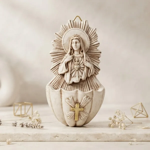 Resin Crafts Jesus Mary Wall Decorations Key Storage Box Home Holiday Decorations Business Art Theme Christmas Gifts