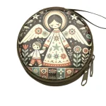 Catholic Rosary Pouch, Storage Bag Zipper case Jewelry Packaging Pendant Coin Storage Pouch Party Gift Cartoon Backpack - Image 3