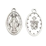 Wholesale Zinc Alloy Catholic Rosary Pendant Charm Necklace Bracelet DIY Jewelry Accessories - Image 5
