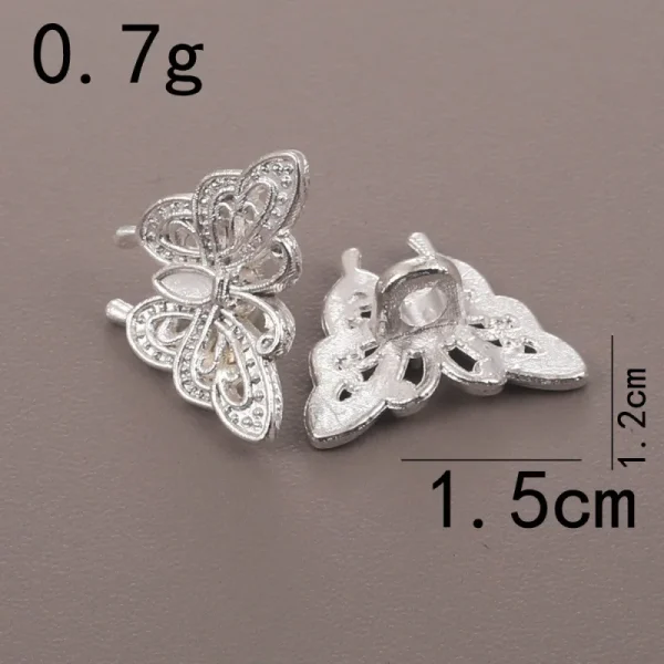 Wholesale Zinc Alloy Antique Silver Hollow Oval Spacer Beads Flat Beads DIY Bracelet Necklace Jewelry Making Accessories