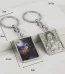 Retro Electroplating Keychain Accessories Metal Embossed Epoxy Creative Russia Design Religious Pendant Accessories Whol