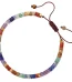 Wholesale Natural Stone Crystal Beaded Bracelet Adjustable Spiritual Healing Jewelry