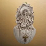 Resin Crafts Jesus Mary Wall Decorations Key Storage Box Home Holiday Decorations Business Art Theme Christmas Gifts - Image 3