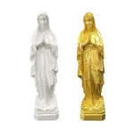 Mecrt Mexico Home Decoration of the Statue of the Virgin Mary Figures Porch Decoration Church Resin Crafts - Image 5