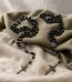 Our Lady Medal Glass Beaded Catholic Rosary Necklace Saint Benedict Communion Rosary Prayer Beads Wholesale