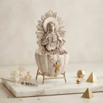 Resin Crafts Jesus Mary Wall Decorations Key Storage Box Home Holiday Decorations Business Art Theme Christmas Gifts - Image 2