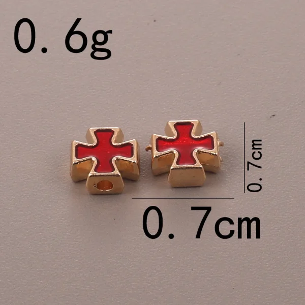 Wholesale Retail Cross-border Supply Punk Style Zinc Alloy Beads DIY Bracelets Necklaces Prayer Jewelry Accessories Pend