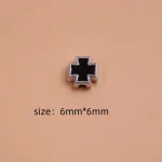 Wholesale Cross Black Beads DIY Jewelry Making Craft Accessories - Image 4