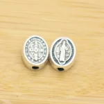 Wholesale Zinc Alloy Beads Pendant Charm Necklace DIY Jewelry Making Accessories Metal - Image 4