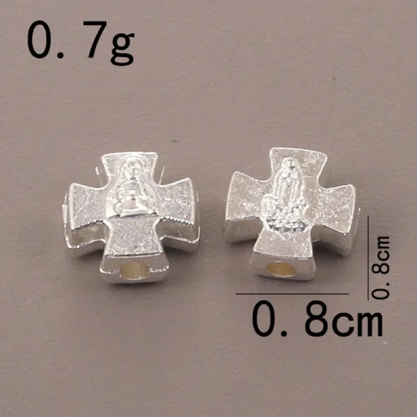 Wholesale Zinc Alloy Antique Silver Hollow Oval Spacer Beads Flat Beads DIY Bracelet Necklace Jewelry Making Accessories