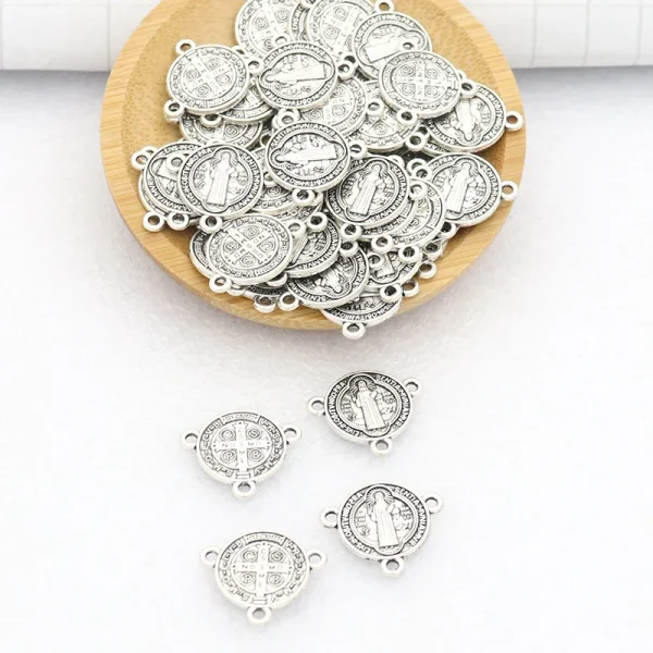 Wholesale Zinc Alloy Rhinestone Pendant Charm Necklace DIY Jewelry Accessories Vintage