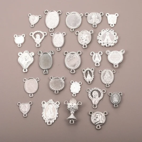 Wholesale Vintage Zinc Alloy Oval Pendant Charm Necklace DIY Jewelry Accessories