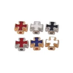 Wholesale Retail Cross-border Supply Punk Style Zinc Alloy Beads DIY Bracelets Necklaces Prayer Jewelry Accessories Pendants - Image 5