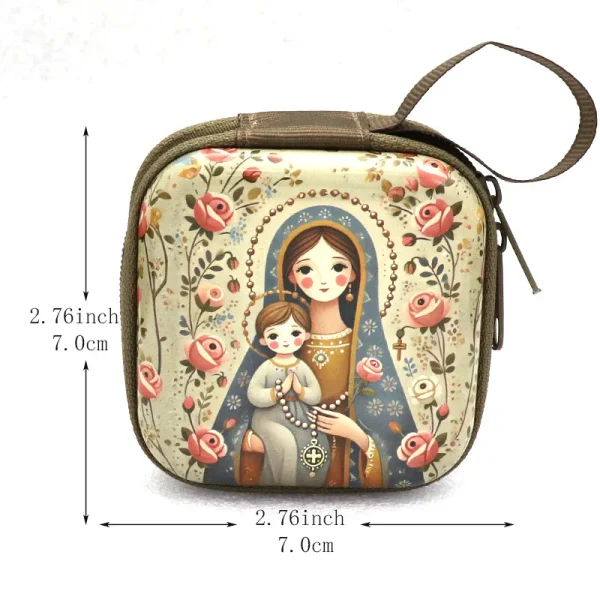 Wholesale Knitted Creative Pendant Coin Storage Pouch Party Gift Square Cartoon Backpack Charm
