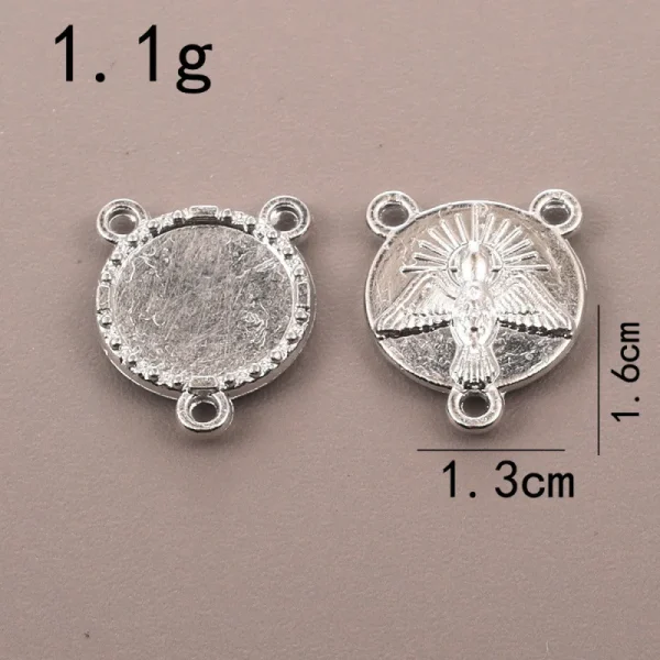 Wholesale Vintage Zinc Alloy Oval Pendant Charm Necklace DIY Jewelry Accessories