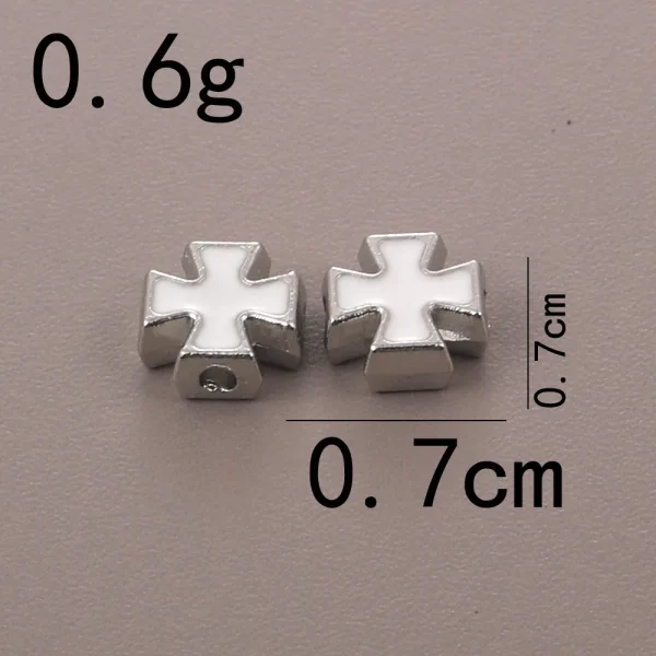 Wholesale Retail Cross-border Supply Punk Style Zinc Alloy Beads DIY Bracelets Necklaces Prayer Jewelry Accessories Pend