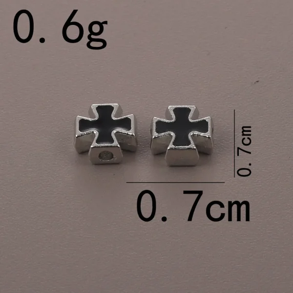 Wholesale Retail Cross-border Supply Punk Style Zinc Alloy Beads DIY Bracelets Necklaces Prayer Jewelry Accessories Pend