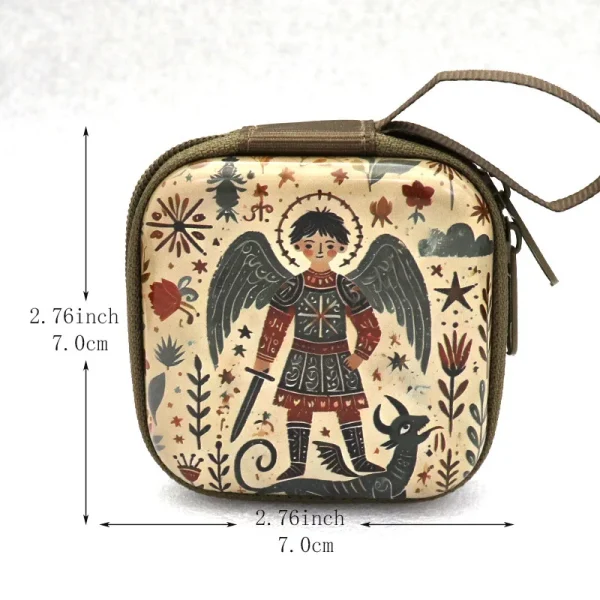 Wholesale Knitted Creative Pendant Coin Storage Pouch Party Gift Square Cartoon Backpack Charm