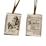 Catholic Brown Scapular Our Lady of Mt. Carmel Our Lady's Scapular Promise Carmelite Sacramental Scapular Enrolment Gift - Image 4