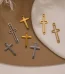 Wholesale Stainless Steel Cross Pendant Charm Necklace DIY Jewelry Accessories Unisex
