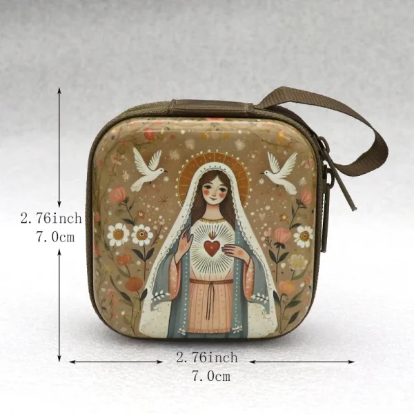 Wholesale Knitted Creative Pendant Coin Storage Pouch Party Gift Square Cartoon Backpack Charm