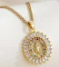 American Maria Pendant Diamond Versatile Collarbone Bamboo Sporty Simple Fashion Copper Jewelry