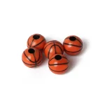 Wholesale Acrylic Sports Ball Beads DIY Jewelry Making Bracelet Necklace Craft Supplies - Image 2