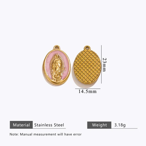 Wholesale Stainless Steel Pendant Charm Necklace DIY Jewelry Accessories Handmade Unisex