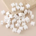 Wholesale Acrylic Cross Beads Colorful DIY Bracelet Necklace Making Jewelry Accessories - Image 4
