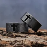 Wholesale Stainless Steel Skull Ring Men Punk Gothic Vintage Jewelry Unisex