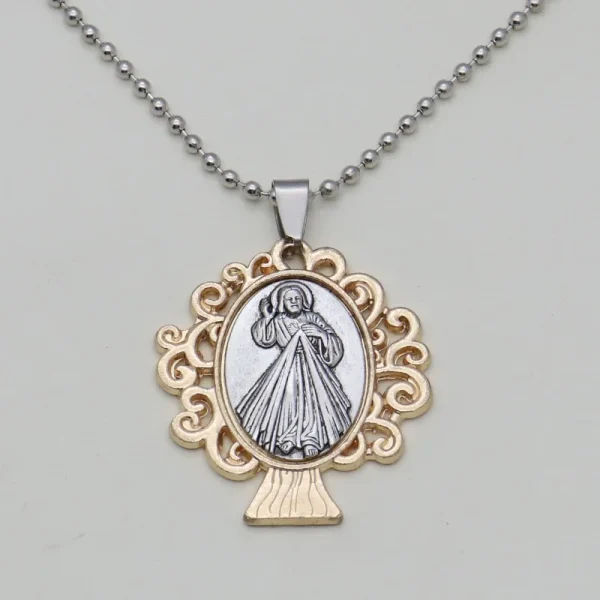 Wholesale Zinc Alloy Religious Pendant Necklace Keychain Charm DIY Jewelry Accessories